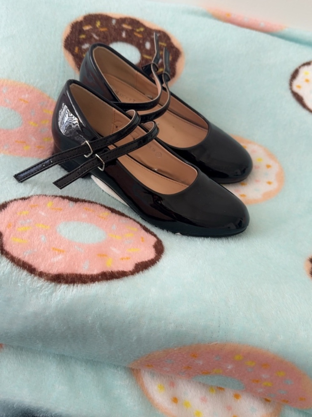 Girls' Black Patent dress Shoes size 13